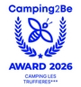 Sello Camping2Be Award 2026